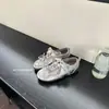 Derbies de Balé Retrô Prata Feminino 2026 Novo Estilo Laço de Pérola Cadarço Casual Esportivo Aumenta Altura Sapatos Forrest Gump