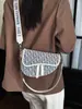Bolso de Silla Bordado de Diseño de Nicho con Monograma, Sensación de Alta Gama, Bolso Pequeño de Comercio Exterior para Mujer, Nuevo Modelo 2026, Bolso Bandolera de un Solo Hombro