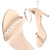 Almofada de meio tamanho invisível antiderrapante pegajoso sapatos de salto alto gel transparente almofada antepé sandálias antepé água ondulação pegajoso antiderrapante sapatos de couro
