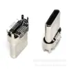 Type-C 16 Pinos Montável Macho 180 Graus SMT Quatro Pinos DIP Altura 11.0 Carregador de Suporte