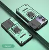 Para o novo OPPO A3X versão indiana da capa de celular com anel de urso de batalha OPPO A60 5G capa de celular com janela de empurrar
