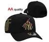 Popular en el comercio exterior, gorra de béisbol AA de alta calidad con logo de los Yankees, visera curva elegante, gorra ajustable para proteger del sol para hombres y mujeres