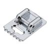 Fornecimento direto da fábrica máquina de costura multifuncional doméstica calcador de nove ranhuras calcador de sete ranhuras calcador de prega de cinco ranhuras