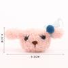 Bonito dos desenhos animados teddy dog boneca de pelúcia filhote de cachorro broche acessórios para o cabelo sapatos meias saco boneca decorações