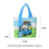 Nova Moda Desenho Animado Bolsa de Lona Grossa Bolsa de Ombro Bolsa de Estudante Bolsa de Armazenamento para Viagem de Primavera Bolsa de Lona Ins