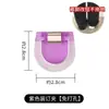 Ferramenta anti-arrasto para perna de calça, fivela de pino de corrente para encurtar pernas de calça compridas, corrente de tornozelo fixa, fecho para ajuste de bainha