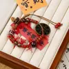 Pulseira de Cerâmica Jingdezhen Tecelagem da Indústria Pesada Estilo Étnico Joias Criativas Acessórios de Verão Suprimento ao Vivo Pulseira Atacado