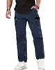 Pantalones casuales nuevos de primavera/otoño para hombre de Amazon transfronterizos, con múltiples bolsillos, diseño versátil, estilo moderno, ajuste cómodo y corte recto, disponibles para venta al por mayor