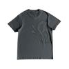Estilo callejero hip-hop europeo y americano para hombre y mujer, top holgado de manga corta con estampado de letras, traje deportivo casual de moda de verano para hombre