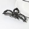 Horquilla de araña de metal para Halloween, nuevo diseño de nicho, pinza de agarre premium, pinza de tiburón grande, accesorio para la cabeza