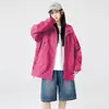 Chaqueta de Trabajo Estilo Americano Nueva Primavera y Otoño 2026 para Hombre, Chaqueta Holgada de Moda para Adolescentes y Estudiantes, Cortavientos con Capucha