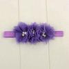 Faixa elástica de malha de bebê transfronteiriça 3 Pearl Flower Children's headdress European and American Baby headband