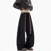 Pantalones Casuales de Pierna Ancha Finos de Alto Nivel para Hombres y Mujeres, Estilo Old Money, Cuadros Retro con Hebilla de Cinturón, Primavera 2026