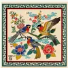 Alfombrilla para mesa de mahjong de estilo americano más vendida, hecha de tela Jiaji, impermeable, con base de goma, antideslizante, reductora de ruido, resistente al desgaste, adecuada para entretenimiento en casa