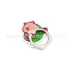 Suporte para Celular Capivara Melancia Verão Desenho Animado Suporte de Anel Acrílico Criativo Personalizado Suporte de Anel Cartoon Preguiçoso