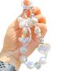Nueva Cadena para Teléfono Móvil con Cuentas de Hada Llavero Creativo de Bloques de Construcción Accesorios Colgante para Bolsos Regalos Venta al por Mayor