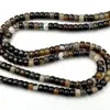Ágata calcedonia natural corte recto cuentas para perforar pulsera collar DIY cuentas sueltas accesorios de joyería venta al por mayor
