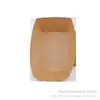 Caja de Papel Kraft Desechable Tipo Barco Venta Directa de Fábrica Mayorista Pollo Frito Horneado Kraft Para Llevar Pequeña Sin. 1 Barco de Comida Empaquetado