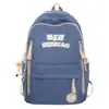 Mochila Nueva de Moda de Gran Capacidad para Estudiantes de Secundaria, Preparatoria, Primaria, Bolsas Escolares, Mochilas para Computadora de Universidad para Hombres