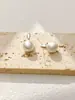 Brincos Redondos de Cobre Escovado de Alta Qualidade, Modernos e Versáteis, Estilo de Luxo Leve, Acessórios de Design de Nicho para Mulheres, Exquisitos