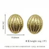Brincos de Aço Titânio Mais Vendidos Transfronteiriços, High-End, Simples, Versáteis e Adequados para o Dia a Dia, Brincos Femininos, em Estoque, Atacado do Fabricante, Envio em 24h
