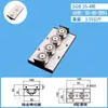 Trilho Guia Linear de Eixo Duplo Embutido Sgr, Carro Deslizante Sgb, Carro Deslizante com Rolos e Tampas de Extremidade, Trilho Deslizante