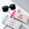 Bolsa de Armazenamento de Óculos em Couro, Material PU, Venda Direta do Fabricante, Estojo para Óculos, Bolsa de Armazenamento para Óculos de Sol, Estojo Portátil para Óculos