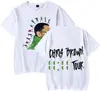 Tag: CHRISDROWN Tamanho Europeu Amazon anime Harajuku Estampa de Padrão em Camiseta
