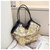 Bolso de Lentejuelas Popular de Gran Capacidad 2026 Nuevo Elegante Versátil Bolso de Mano de Moda Bolso de Hombro/Axila para Mujer