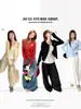 Chaqueta cárdigan azul suave y dulce para mujer, nuevo atuendo estilo coreano 2026 para principios de otoño, suéter con lazo, top de punto