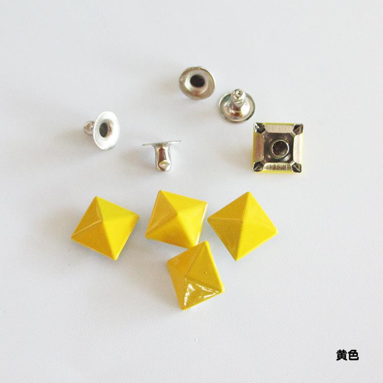 10mm方撞钉黄色