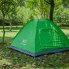 Barraca de Camping Familiar Personalizada Sem Instalação, Barraca Grossa Automática Completa para Acampamento ao Ar Livre para 3-4 Pessoas, Mosquiteiro de Puxar Rápido