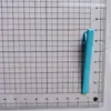 Pinza de pico de pato cuadrada fina de colores esmerilados estilo coreano ins simple elegante para la parte trasera de la cabeza de la niña, pinza para flequillo, accesorios para el cabello