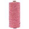 Cuerda de algodón bicolor de 3 mm 100 m color diy tejido a mano decorativo cuerda de algodón bicolor cuerda para tapiz cuerda para atar