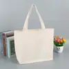 Atacado de fábrica bolsa de lona ecológica bolsa tote bolsa de algodão bolsa tote com zíper e logo bolsa de compras bolsa de compras dobrável