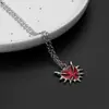 Collar con Colgante de Estrella de Mar Incrustada Transfronterizo de Amazon Cadena para Clavícula de Acero Inoxidable Moda para Viajar al Trabajo Tendencia Nueva Joyería para Mujeres