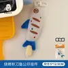 Tengyi Original Fofo Comida Oden Boneca Pingente Chaveiro de Menina Mochila Pingente Pequeno Fecho de Lagosta Brinquedo