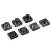 Suministro de Interruptores Táctiles Tipo Pin Smd de 12*12, Smd de Cuatro Pines Vertical Resistente a Altas Temperaturas