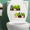 Nuevo Soporte para Planta en Maceta de Planta Verde Simulada Fun-M575 Decoración de Baño Pegatinas Embellecedoras Comercio Exterior Wholesale Autoadhesivo