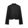Chaqueta Elegante de Moda para Mujer 2026 Estilo Europeo y Americano Transfronterizo Textura de Ante Efecto Venta al por Mayor 6318246