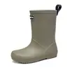 Botas de Lluvia Familiares para Niños, Antideslizantes, de Suela Suave, Ligeras, Botas de Lluvia para Niños y Niñas, Botas de Lluvia Casuales Diarias para Niños Pequeños, Zapatos Impermeables