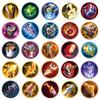 50 Adesivos de Ícones de Habilidade de Jogo Criativos Rei da Glória Grafite Capacete Copo d'Água Fone de Ouvido à Prova d'Água Adesivo