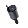 Cargador de coche de desarrollo personalizado con cable retráctil, cabezal de carga súper rápida para teléfonos móviles, enchufe adaptador para encendedor de cigarrillos, cargador de coche