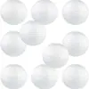 Linterna de papel blanca popular de exportación transfronteriza, juego de adornos colgantes decorativos para bodas, compromisos, fiestas de cumpleaños de bebés