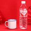 Tazón de Esmalte con Tapa Engrosada, Taza de Té de Hierro Tradicional Doble Felicidad Roja, Vaso para Comida Rápida, Vaso para Fideos Instantáneos con Palillos, Vaso para Barbacoa, Tazón para Fideos Instantáneos