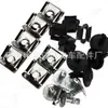 Adequado para Audi A4 A6 Volkswagen Passat 20PCs motor inferior placa de proteção parafuso fivela conjunto B5