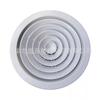 Interior ABS plástico circular difusor ar condicionado duto de ventilação difusor exaustor anti-condensação nova ventilação