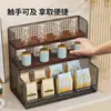 Organizador de tazas de escritorio, estante de almacenamiento para vasos de agua, caja de almacenamiento para tazas de té, adecuado para cocina, mesa de comedor, encimera y sala de estar