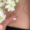 Novo Colar de Pérola do Amor em Prata de Lei S925 para Mulheres, Corrente de Clavícula Fashionável que Não Desbota, Corrente de Pescoço Versátil de Nicho de Alto Padrão