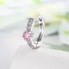 Novos Brincos Hensen Moda Nova Estrela de Cinco Pontas Zircônia Simples Nicho Estilo Ins Versátil Brincos de Pino Reto